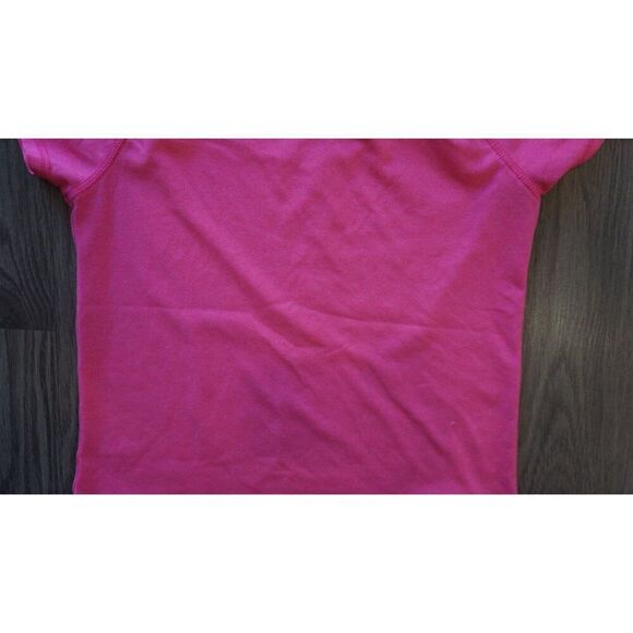 Old Navy Girl's Neon Pink Active Performance Short-Sleeve Tee - Size XL (14) - Picture 9 of 11